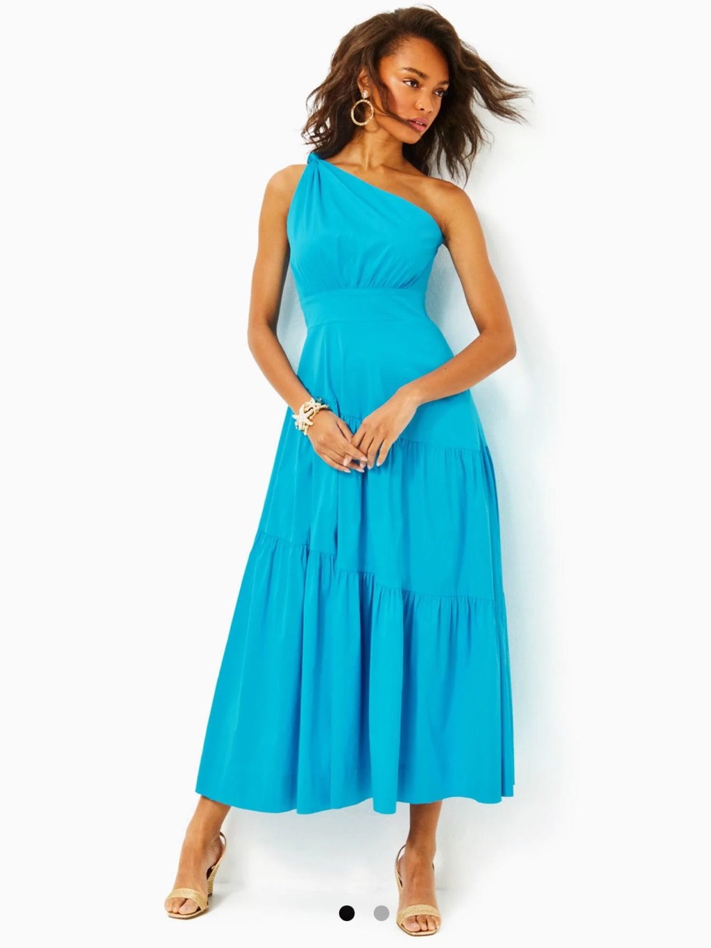 Lilly Pulitzer - Lucilyn One Shoulder Cotton Dress